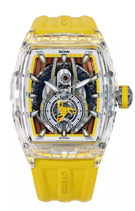 Cvstos Novelties SEALINER PS SAPPHIRE YELLOW Replica Watch C00103.4189001